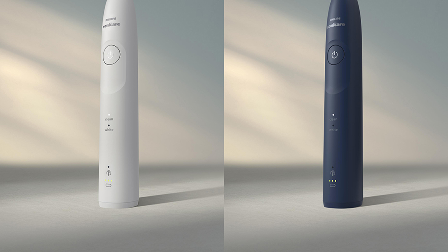 Pohled na tělo Sonického elektrického zubního kartáčku Philips Sonicare 5500 v černé barvě