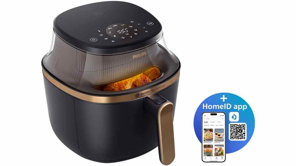Horkovzdušná fritéza Philips 3000 Series Airfryer a ikona aplikace HomeID_05