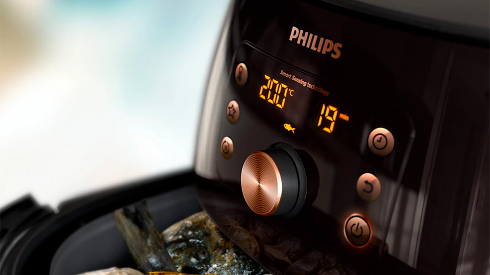 Horkovzdušná fritéza Philips HD9867/90 pečení plněných paprik_03
