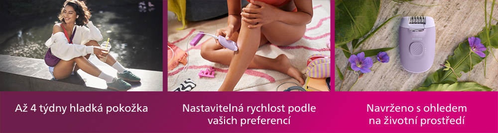 D&aacute;msk&yacute; epil&aacute;tor na tělo a citliv&eacute; oblasti Philips 4000 BRE257/00