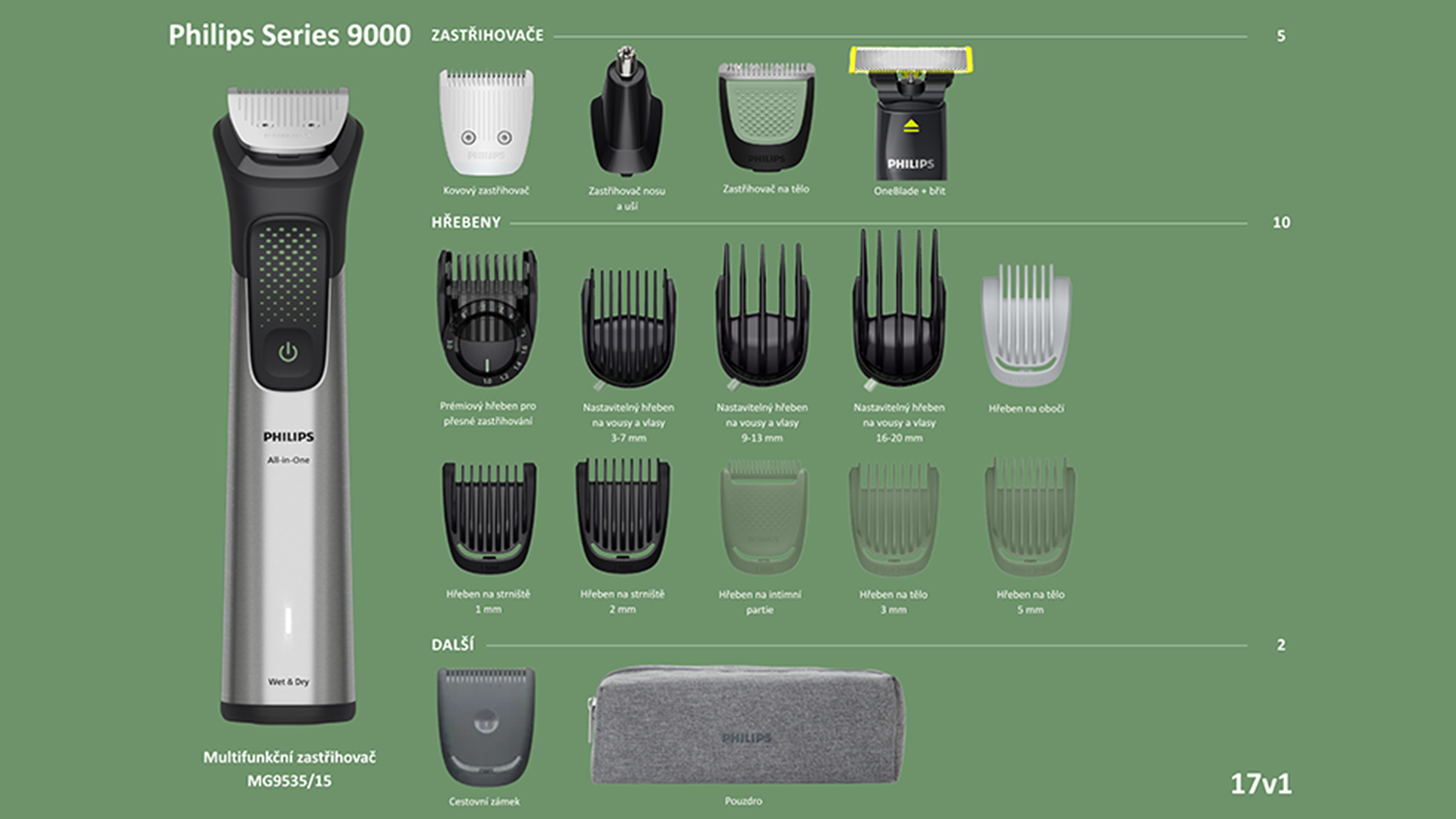 Philips Series 9000 MG9535/15