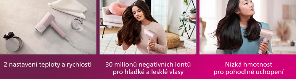 Vysou&scaron;eč vlasů Philips 3000 BHD321/50