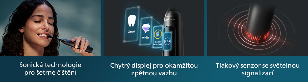 Sonický elektrický zubní kartáček Philips Sonicare Advanced Clean HX3792/11
