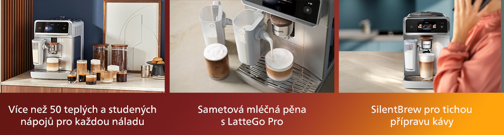 Banner k Philips 2300 Series LatteGo Automatick&yacute; k&aacute;vovar EP2339/40