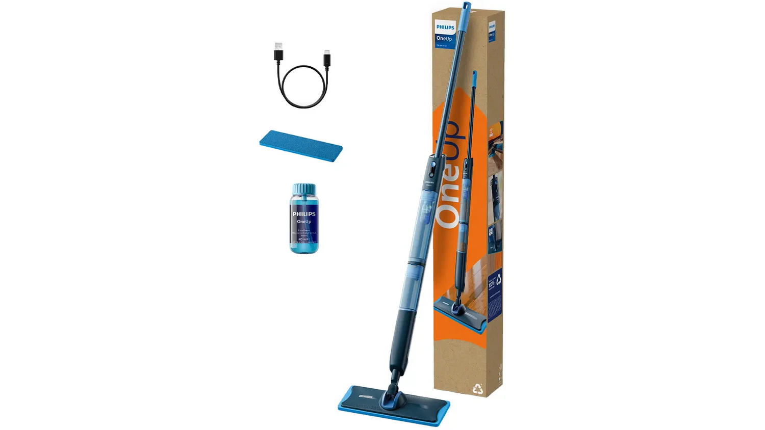 Elektrický mop Philips XV5113/01 OneUp 5000 Series