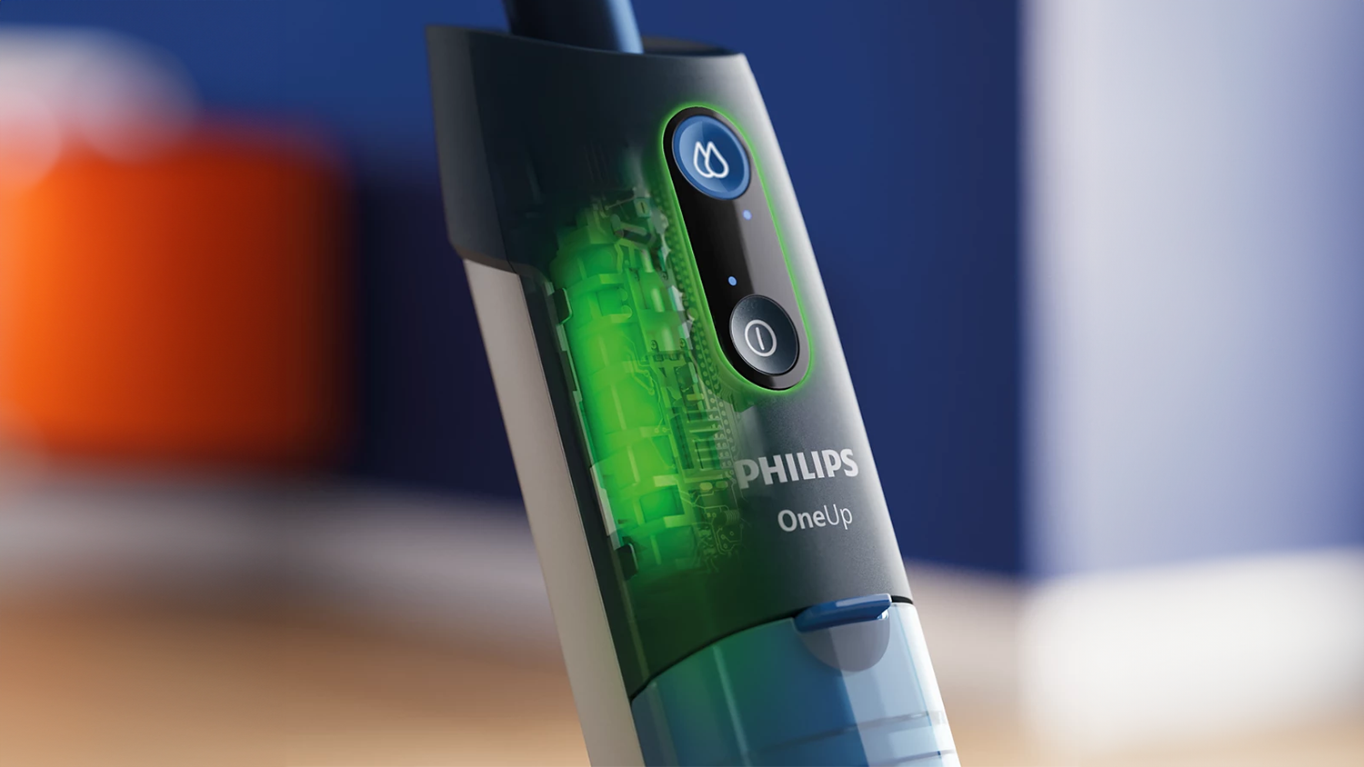 Ovládanie elektrického mopu Philips OneUp