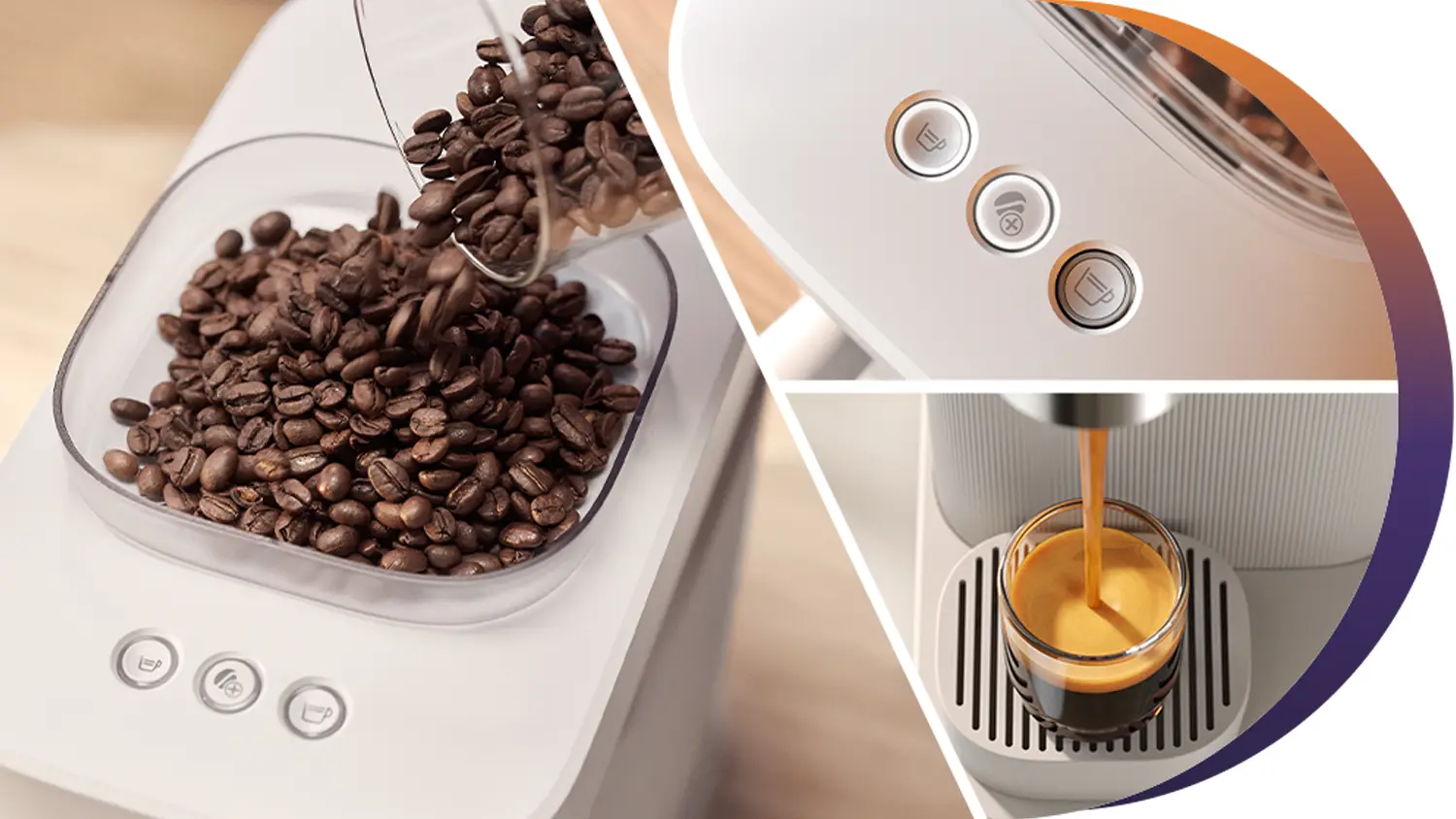 P&aacute;kov&yacute; k&aacute;vovar Philips Baristina BAR300/00 vytěž&iacute; ze zrn tu nejlahodněj&scaron;&iacute; chuť.