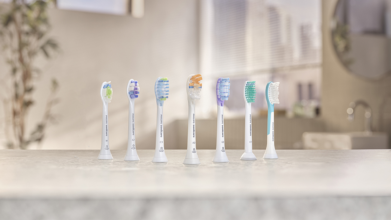 Kefkové hlavice kompatibilné so Sonickou elektrickou zubnou kefkou HX4022/01 Philips Sonicare 2 100