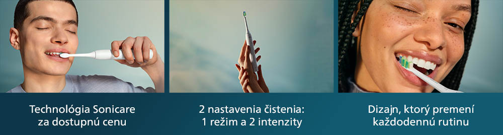 Sonická elektrická zubná kefka Philips Sonicare 2100 HX4022/01
