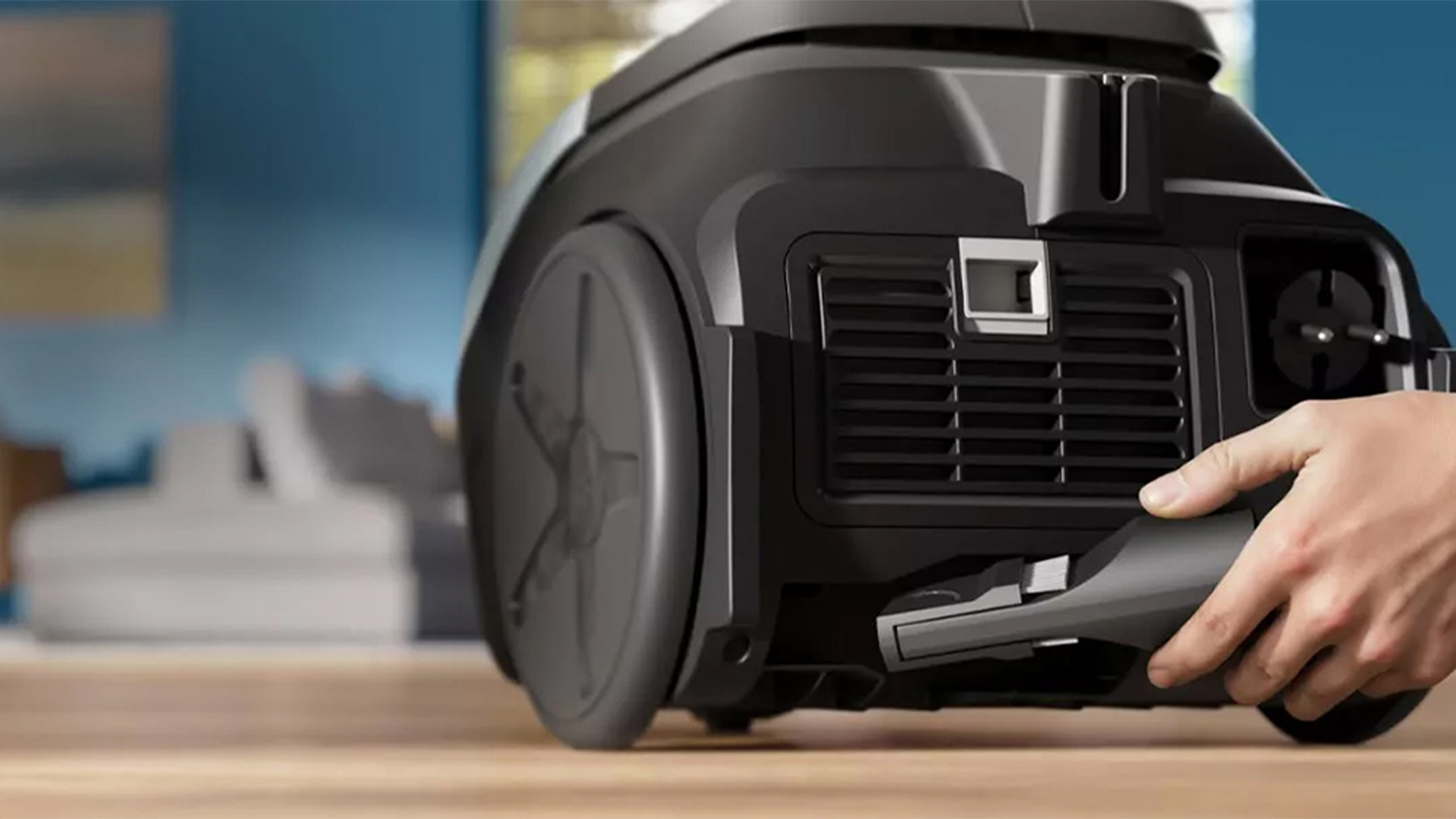 Detail na štěrbinový nástavec u sáčkového vysavače XD2152/12 Philips Series 2000