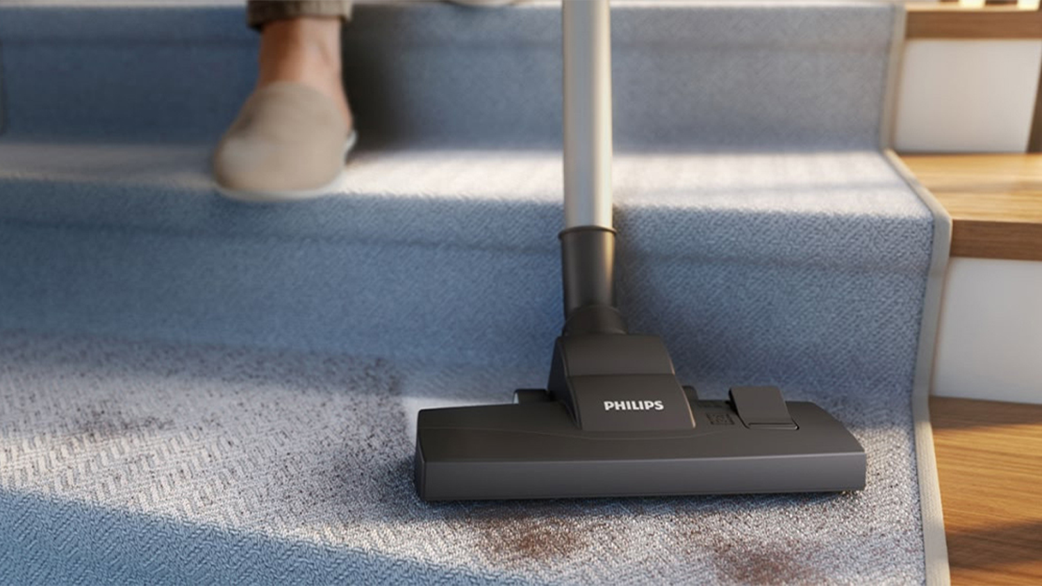 Pohled na hubici sáčkového vysavače XD1111/10 Philips Series 1000
