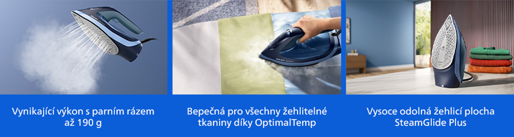 Napařovací žehlička Philips Series 6000 DST6120/20