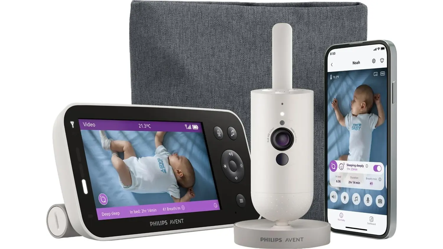 Detsk&aacute; pest&uacute;nka Philips Avent Premium Connected SCD971/26