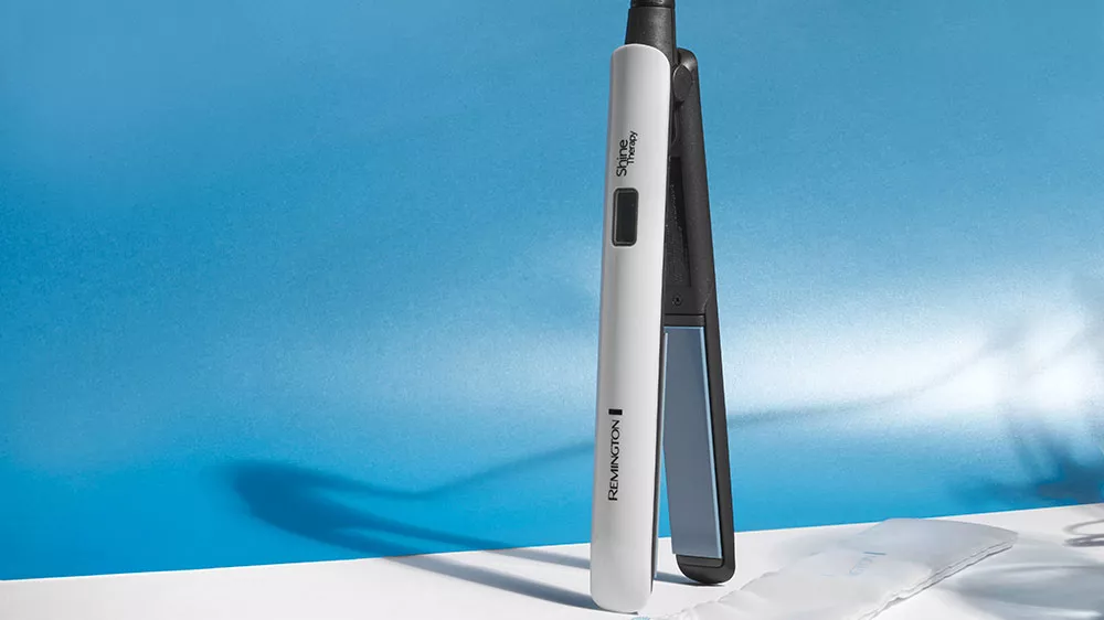Žehlička na vlasy REMINGTON S8500 Shine Therapy bílý white