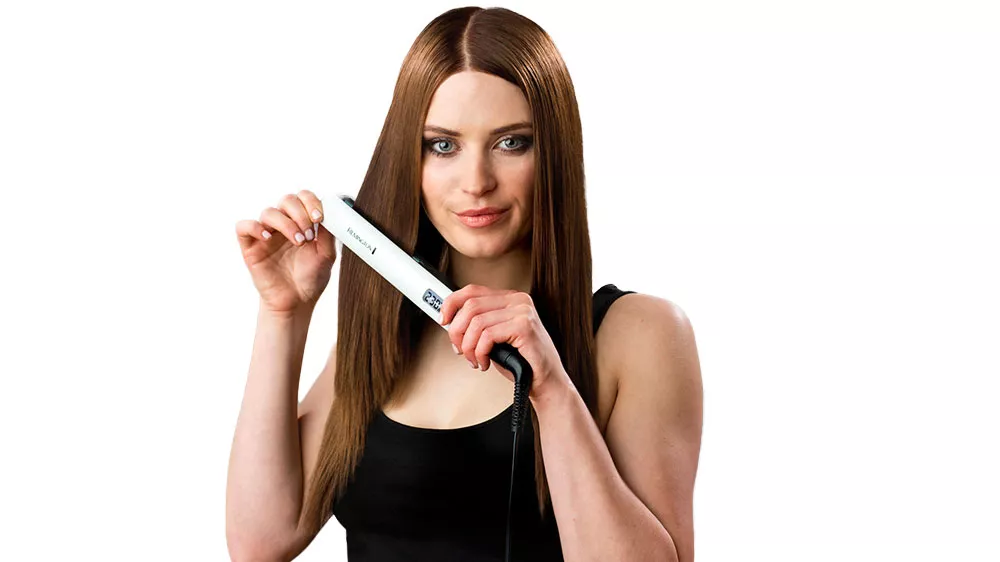 Žehlička na vlasy REMINGTON S8500 Shine Therapy bílý white