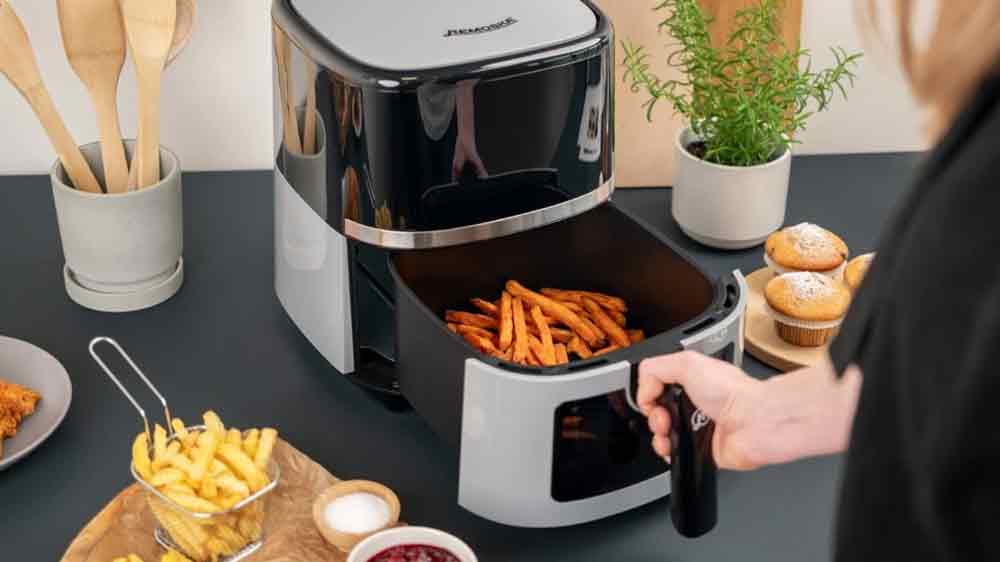 Fritéza Remoska Vento R301001, otevřená s hranolkami_03