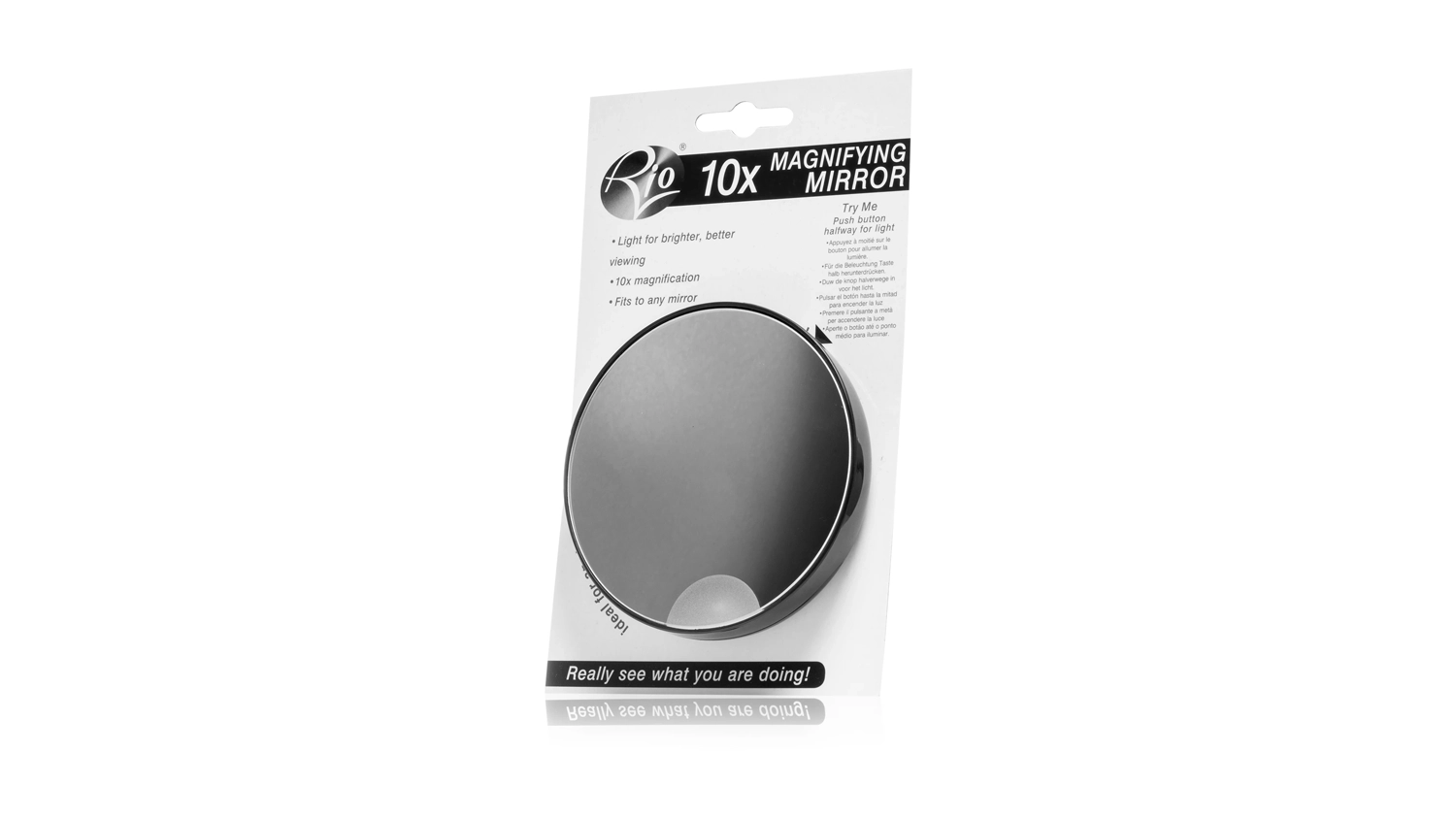 Balenie zväčšovacieho zrkadla Rio 10x Magnifying Mirror predný pohľad