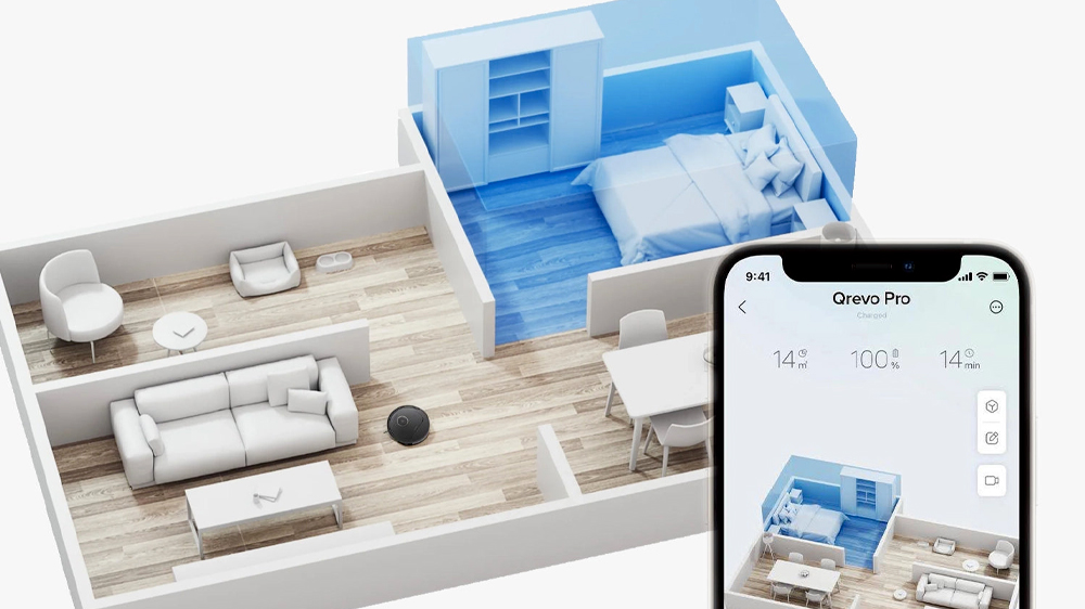 Nastavení úklidu bytu robotickým vysavačem Qrevo Pro v mobilní aplikaci Roborock_04