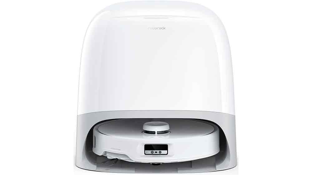 Robotický vysavač 2 v 1 Roborock Qrevo Curv White v dokovací stanici_01