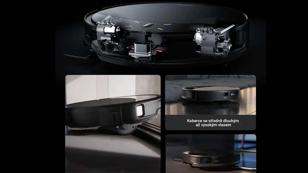 Robotický vysavač s mopem Roborock Saros 10R má adaptivní šasi_05