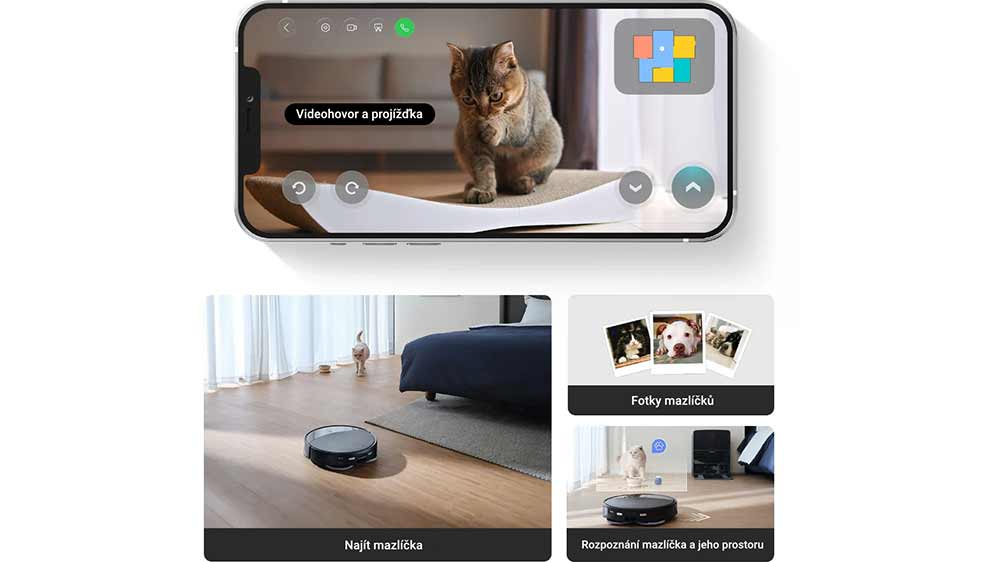 Robotický vysavač s mopem Roborock Saros 10R dbá na bezpečí čtyřnohých mazlíčků_06