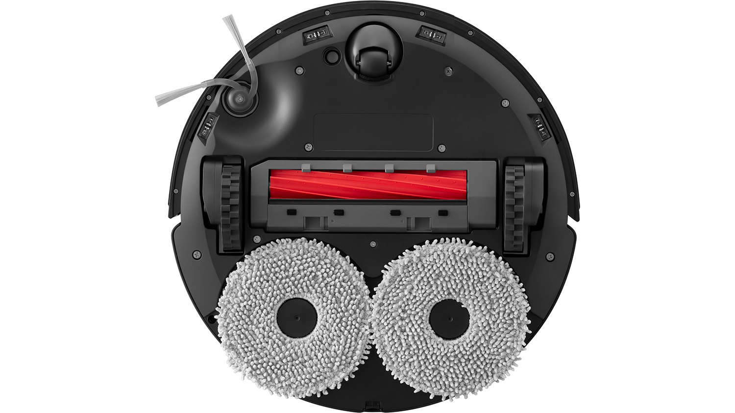 Spodná časť robotického vysávača 2 v 1 Roborock Qrevo S Pro s mopovacími podložkami