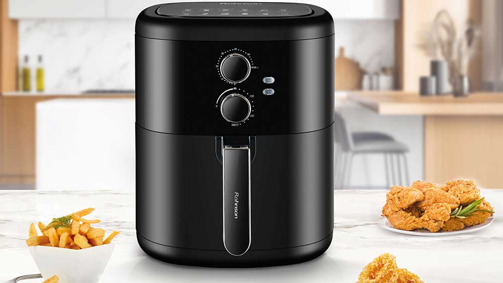 Horkovzdušná fritéza Rohnson R-2821 na lince_02