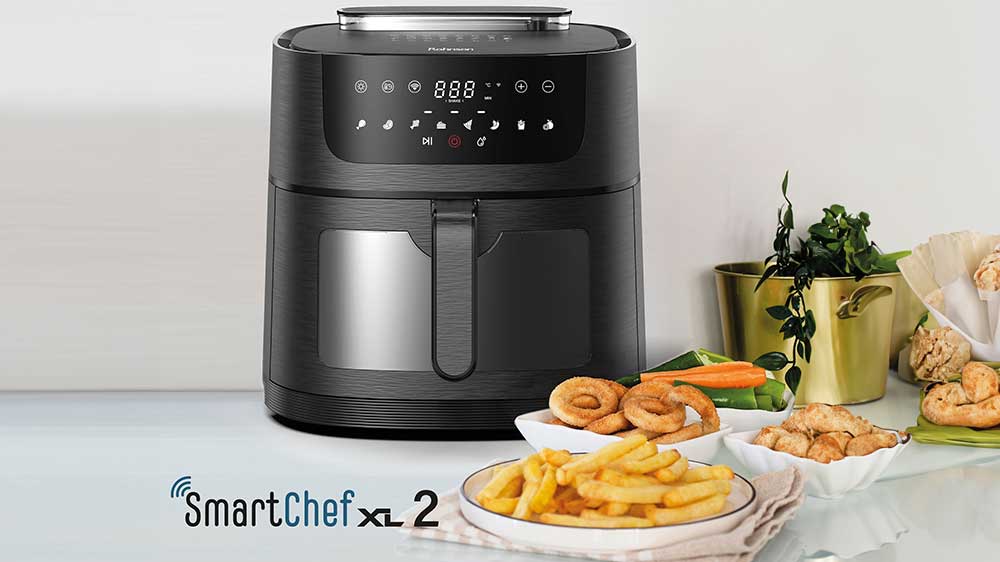 Fritéza Rohnson R-2858 SmartChef XL2 s jídlem_02