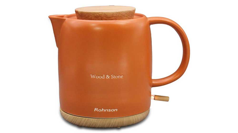Keramická rychlovarná konvice Rohnson R-7814 Wood and Stone_01