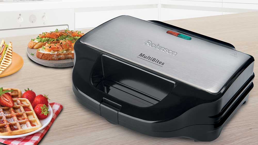 Sendvičovač Rohnson R-2684 MultiBites s hotovými dobrotami_02