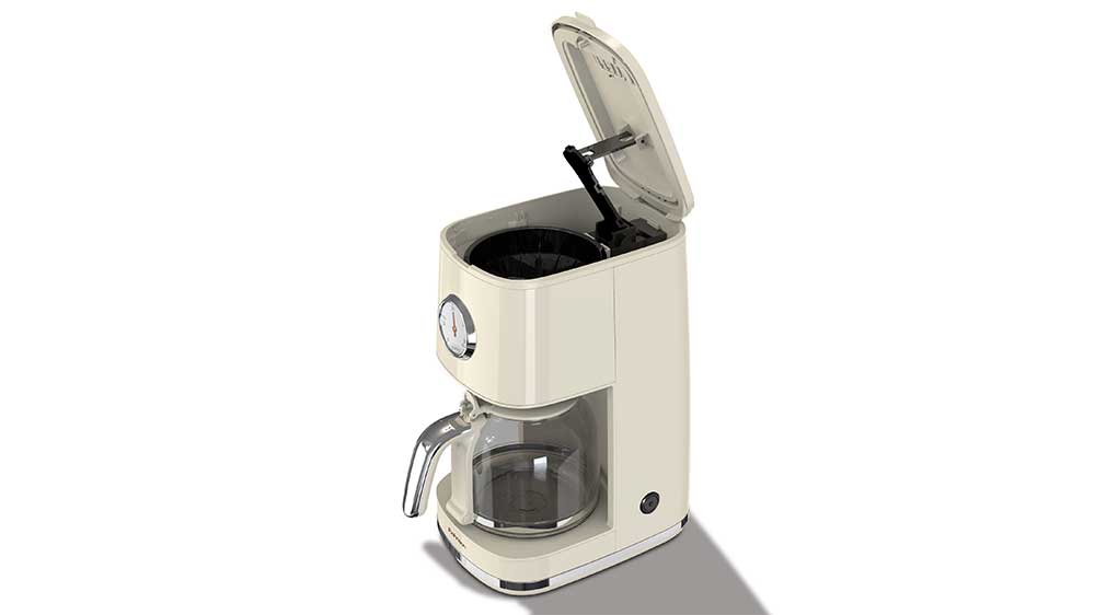 Kávovar Rohnson Nostalgia R-940 otevřený filtr_03