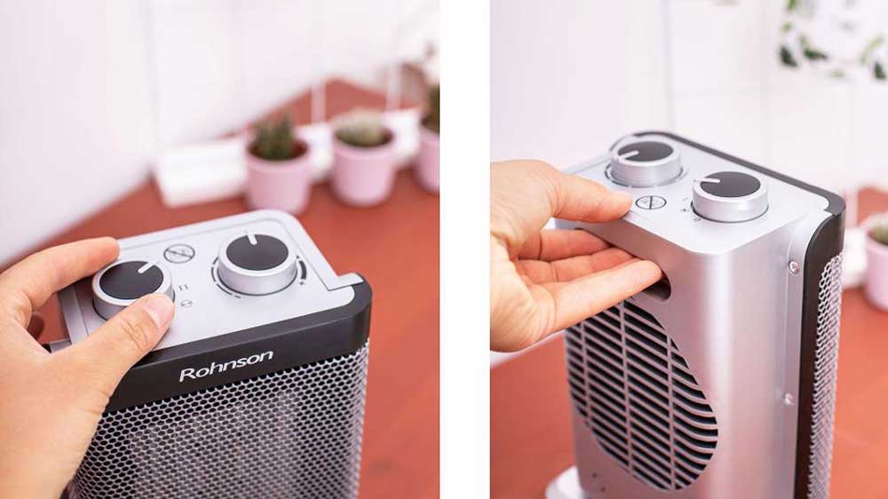 Teplovzdušný ventilátor Rohnson R-8063 s regulátorem teploty_02