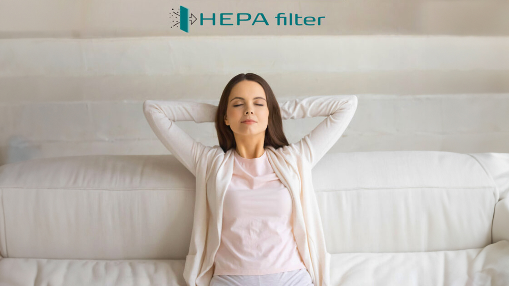 Žena užívající dokonale čistý vzduch_03