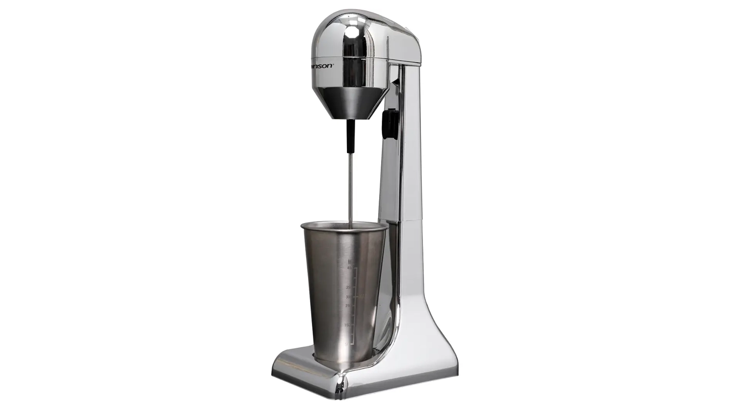 Mix&eacute;r na frapp&eacute; Rohnson R-448 stř&iacute;brn&yacute; &scaron;ikm&yacute; předn&iacute; pohled