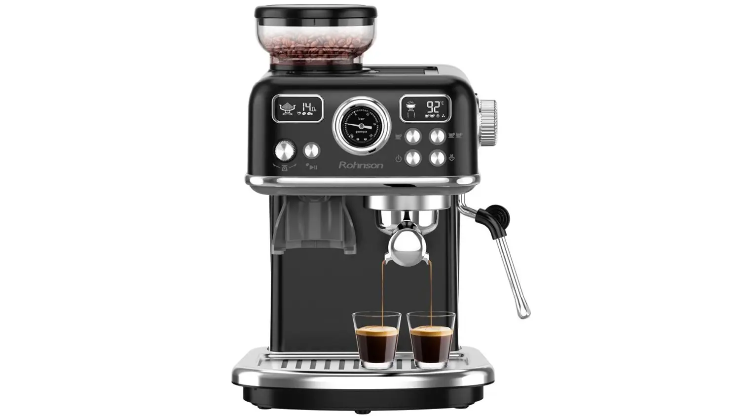 Pákový kávovar Rohnson Espresso R-98250B