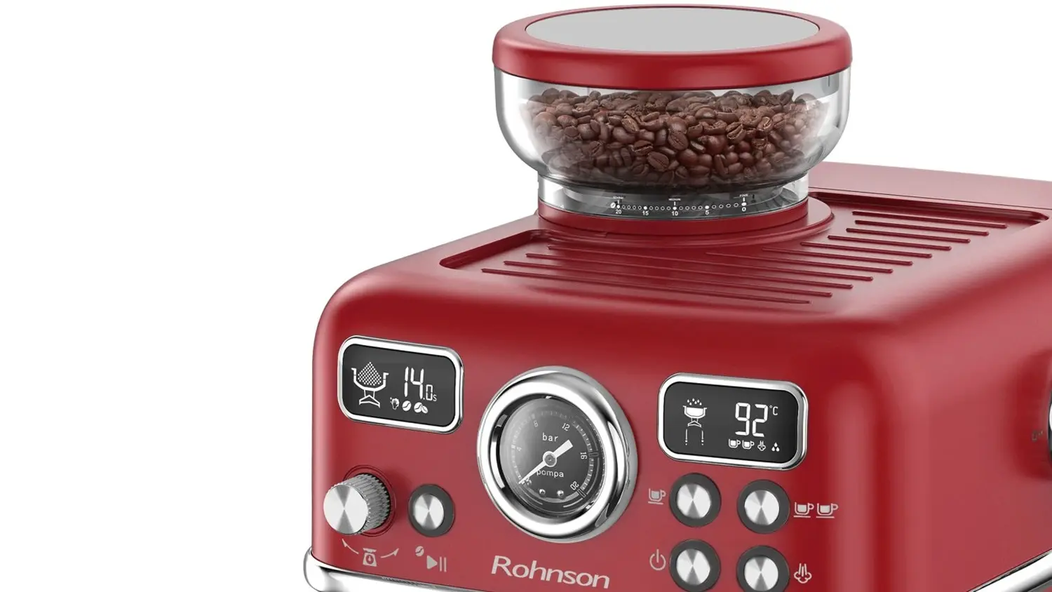 Zásobník na kávová zrna pákového kávovaru Rohnson Espresso R-98250R