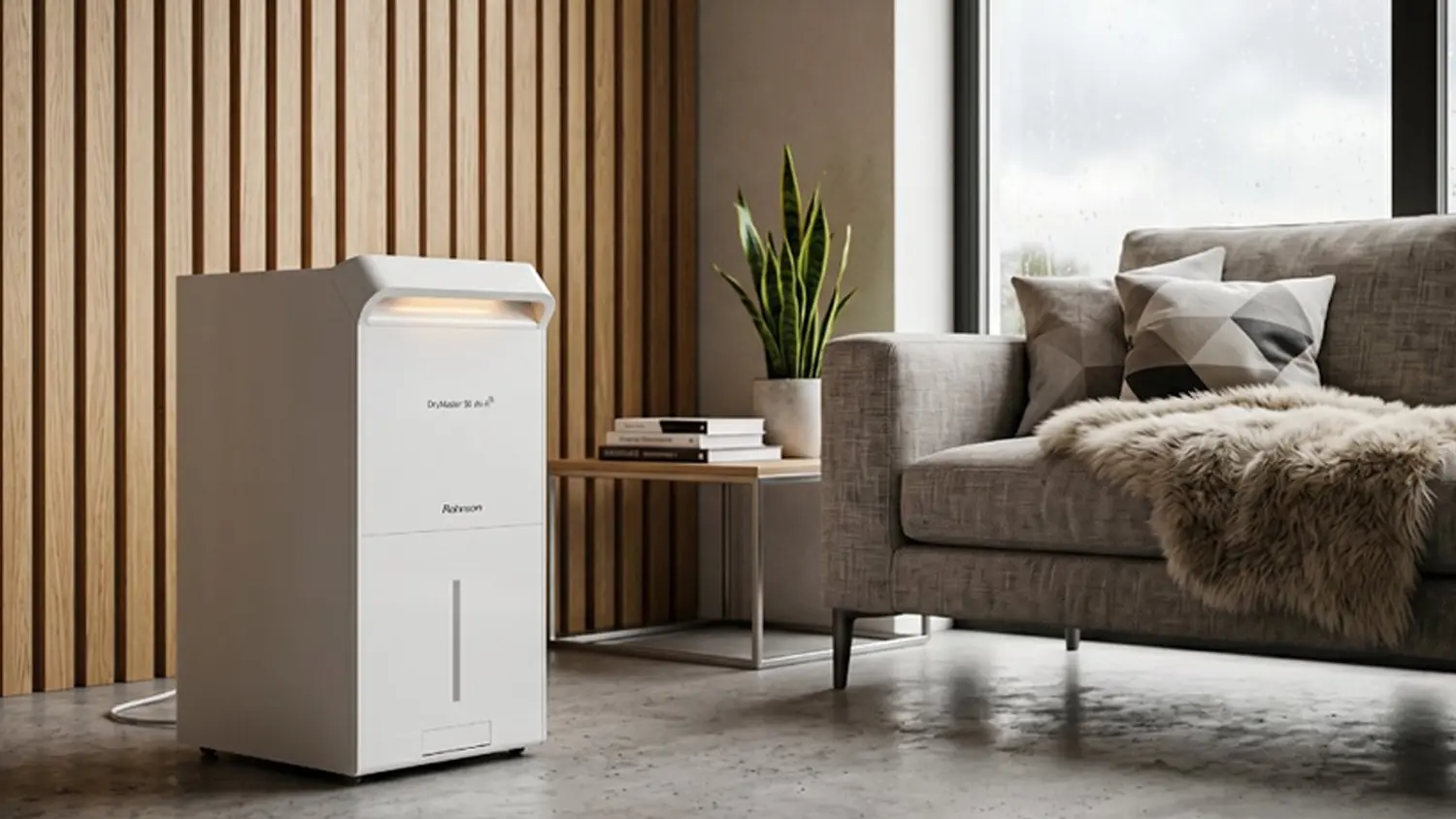 Odvlhčovač vzduchu Rohnson R-91350 DryMaster 50 v interiéru