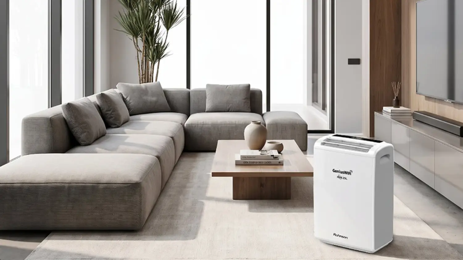 Odvlhčovač vzduchu Rohnson R-95025 v interiéru