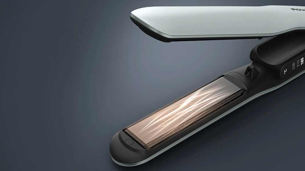 Žehlička na vlasy Rowenta SF5120E0 má systém plovoucích desek_03