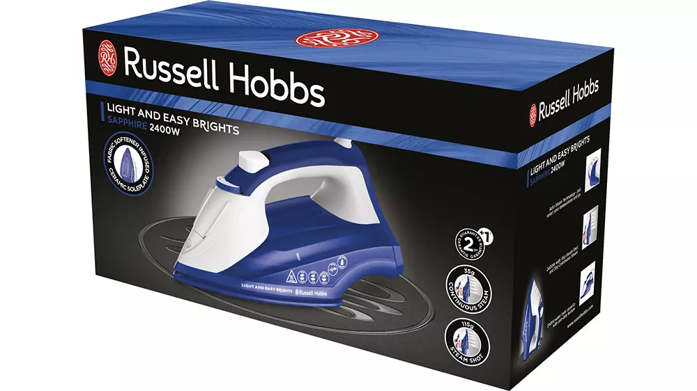 Žehlička Russell Hobbs 26483-56 Light & Easy Brights Sapphire