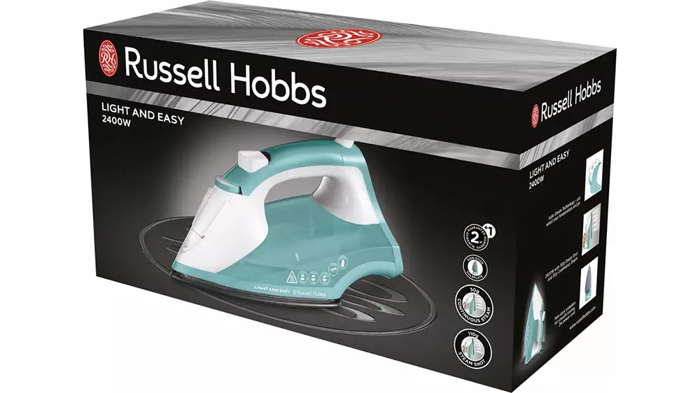 Žehlička Russell Hobbs 26470-56 Light & Easy tyrkysová