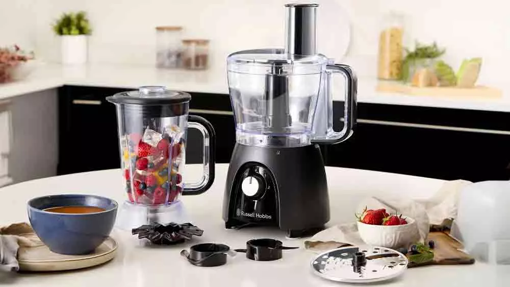 Kuchynský robot Russell Hobbs Desire Matte Charcoal 27111-56 na kuchynskej linke_02