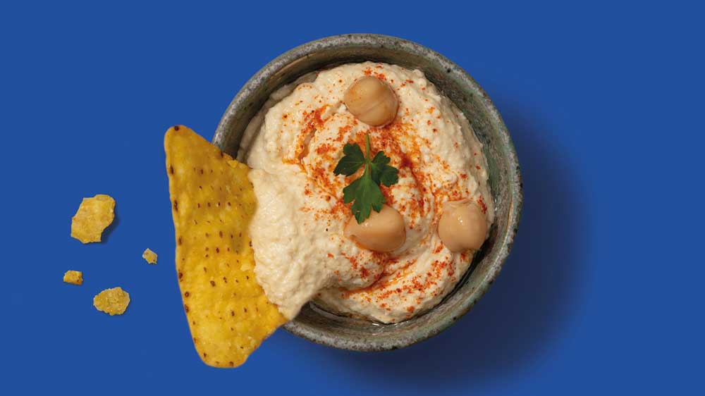 Hummus v mističce s trojúhleníkem nachos_02