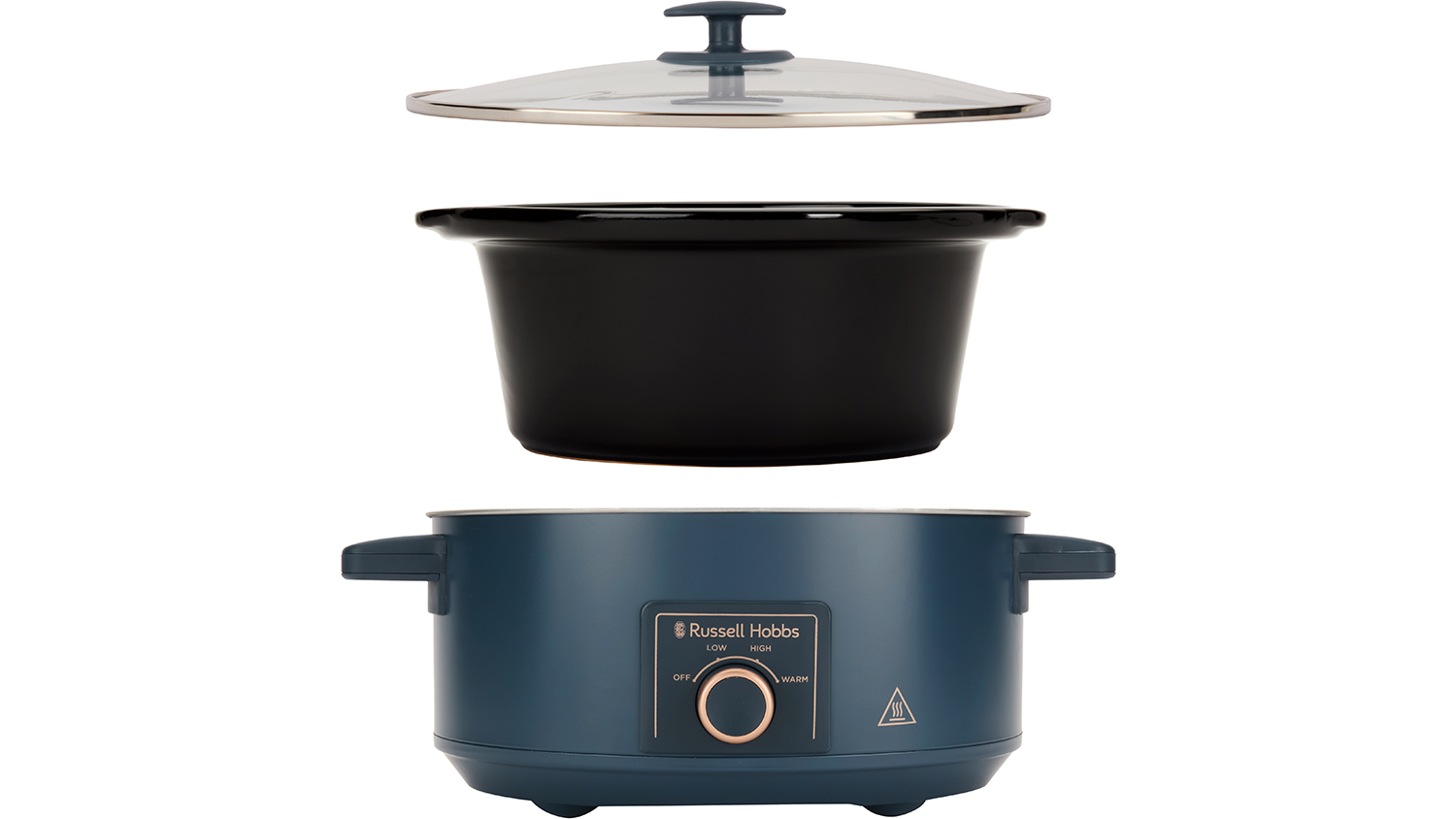 Pomalý hrniec Russell Hobbs 28780-56 Soft Navy rozložený