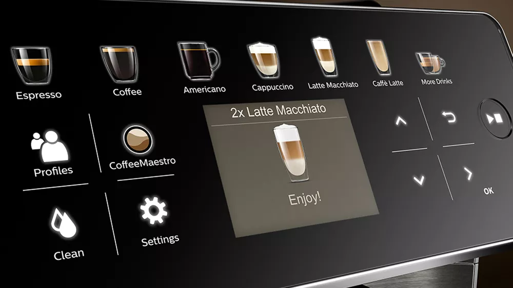 Saeco GranAroma &ndash; Automatick&yacute; k&aacute;vovar SM6580/00