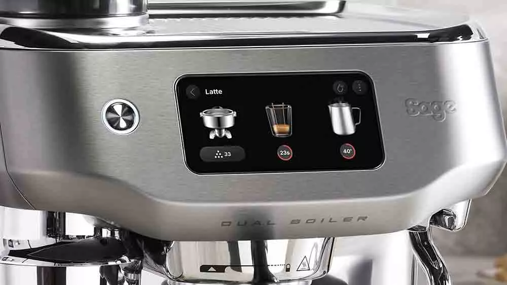 Displej pákového Espressa Sage SES995BSS THE ORACLE™ DUAL BOILER _04