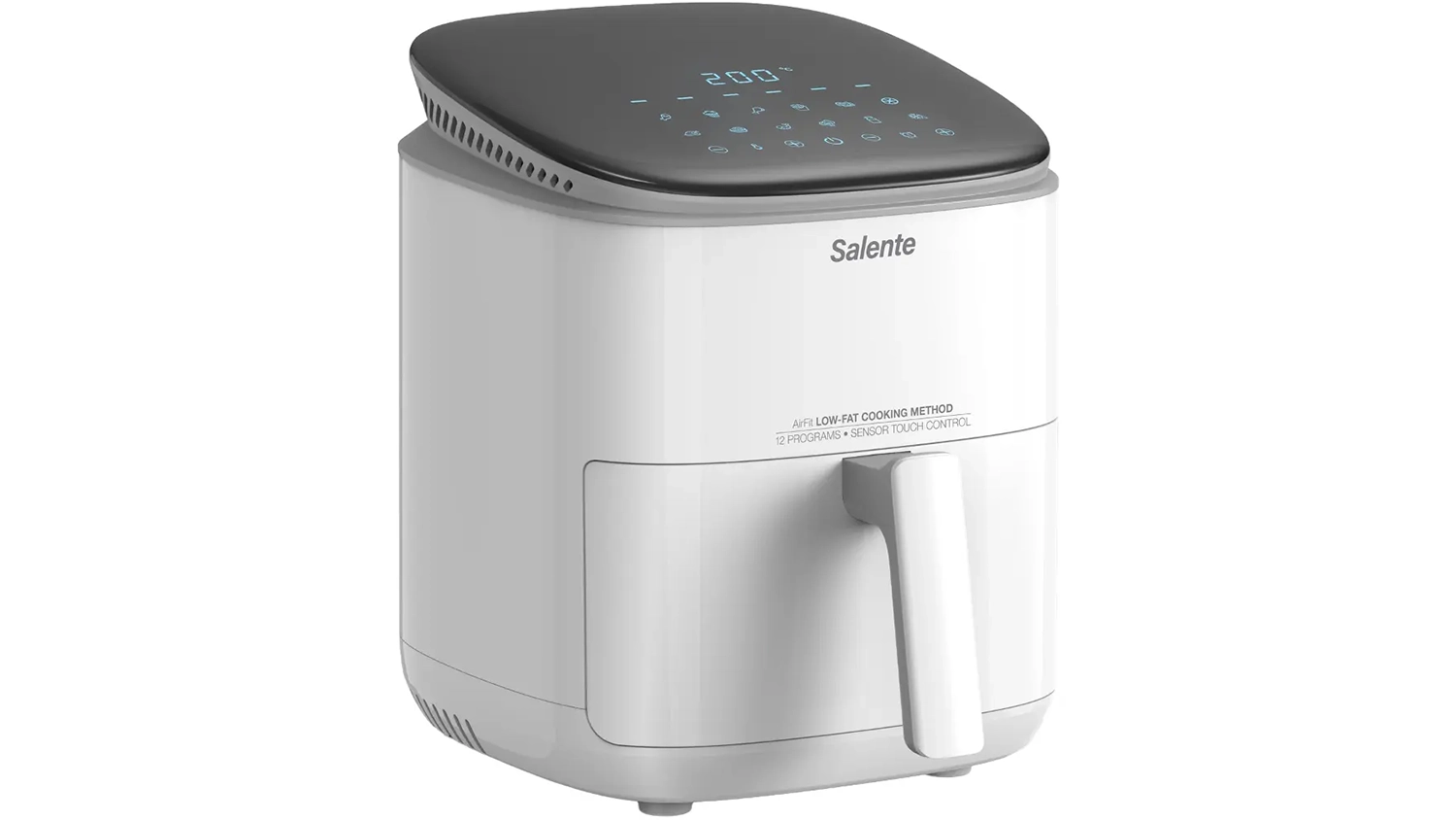 Horkovzdušná fritéza Salente AirFit 4v1 White 3,5 l přední pohled