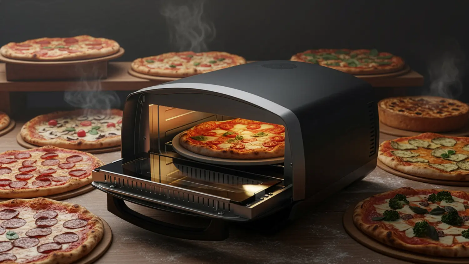 Používání pece na pizzu Salente Vulcano