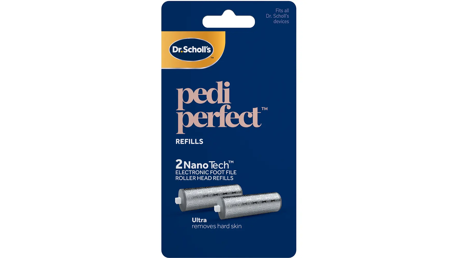 Brusn&yacute; v&aacute;leček Scholl PediPerfect NANO 2 ks