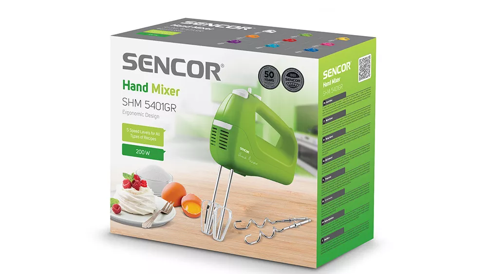 Ruční mixér Sencor SHM 5401GR
